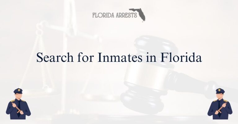 Get Detailed Arrests Reports in Florida - Arrests.org FL